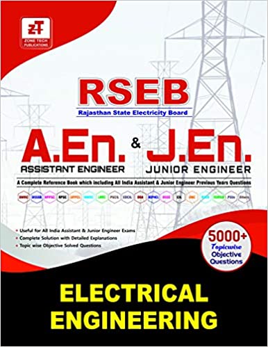RSEB AE/JE-2021: ELECTRICAL ENGINEERING Topic Wise MCQ’s Practice Book including all India Assistant