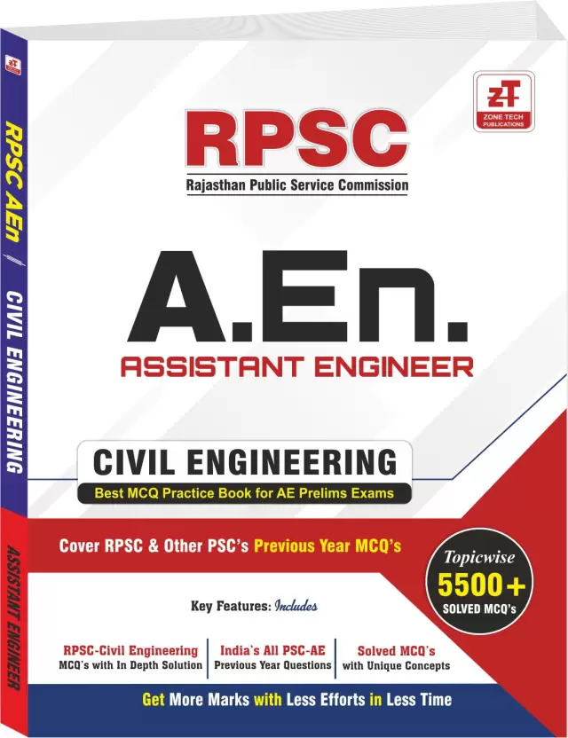 RPSC AEn Prelims : Civil Engineering 
