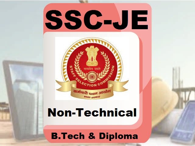 SSC-JE (Non-Tech) Online Classes