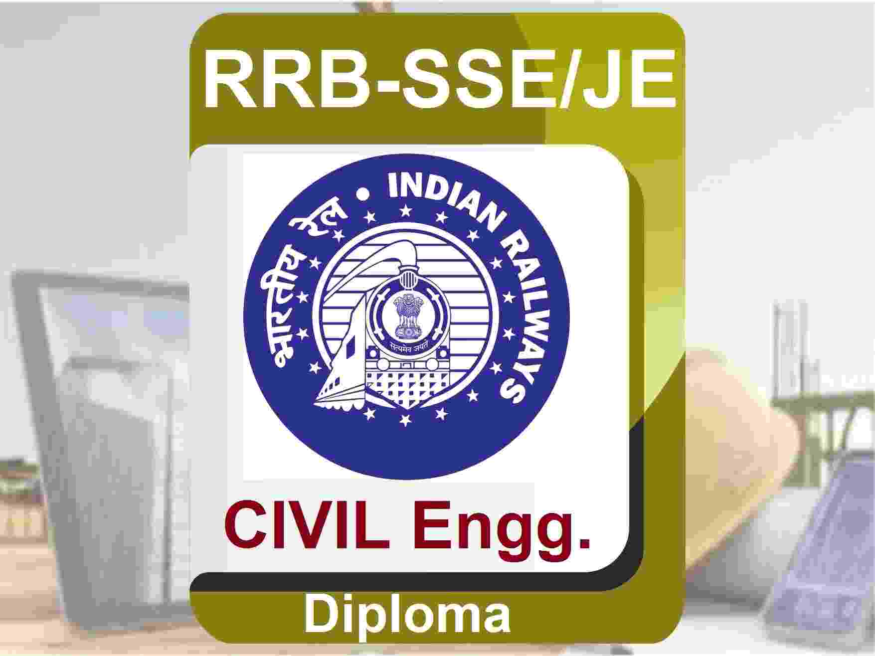 RRB-SSE/JE Online Classes Civil (Diploma)