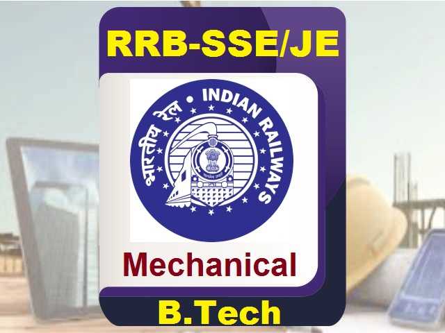 RRB-SSE/JE Online Classes Mechanical (B.Tech)