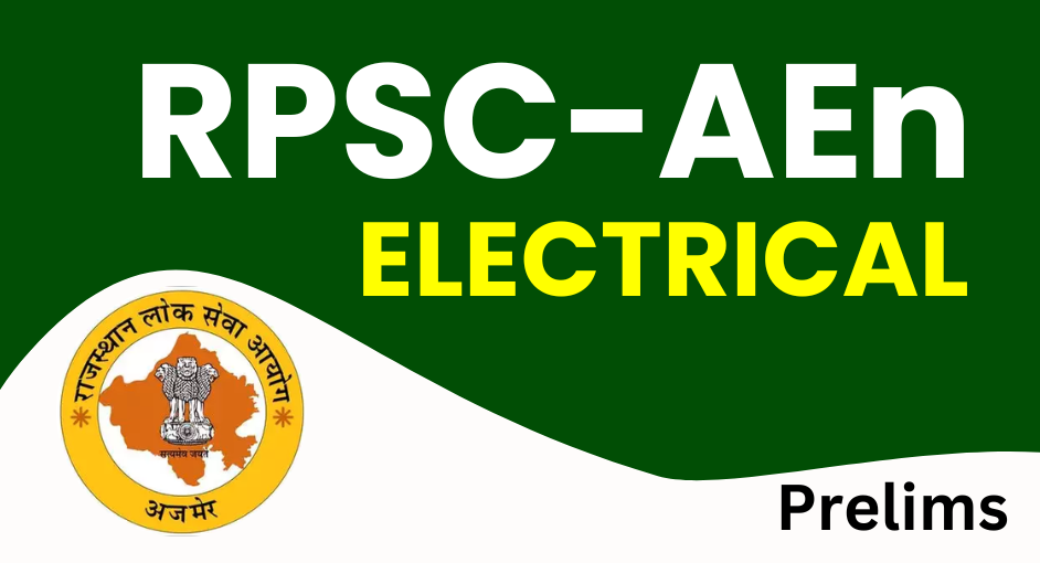 RPSC AE (Prelims) Electrical Online Classes 2025