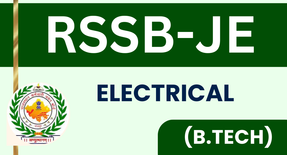 RSSB JE Electrical (B.Tech)