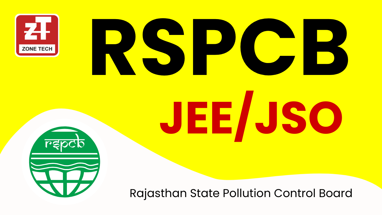 RSPCB- JSO / JEE OTS 2025